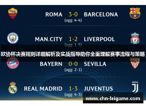 欧协杯决赛规则详细解析及实战指导助你全面理解赛事流程与策略