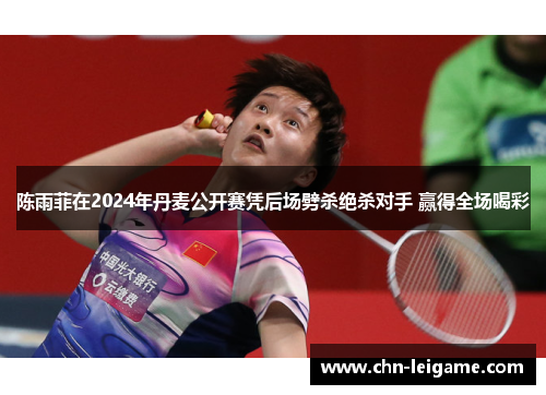 陈雨菲在2024年丹麦公开赛凭后场劈杀绝杀对手 赢得全场喝彩